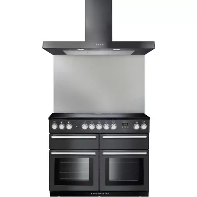 Rangemaster UNBHDS110SL Slate 110cm Chimney Cooker Hood - Grey • £435