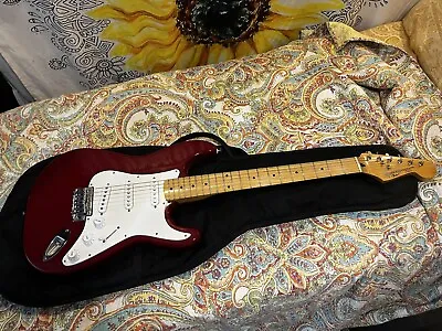 $324.99 • Buy Fender Squier II Stratocaster Vintage Electric Guitar MIK Korea W Case