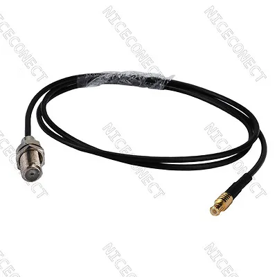 $3.57 • Buy F Type Female Bulkhead To MCX Male Connector RF Jumper Cable RG174 30cm 12 