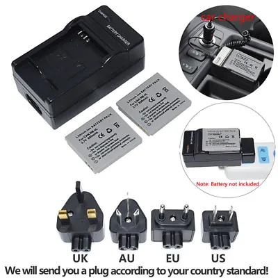TWO NB-4L Battery + Charger For Canon IXUS 117 HS 225 HS 255 HS 80 130 115 • £19.19