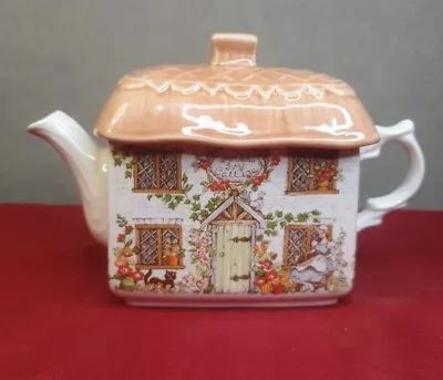 £13.99 • Buy Vintage Sadler Ye Olde Ivy Cottage Ceramic Teapot