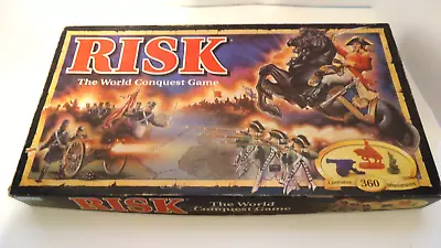 Parker Brothers RISK THE WORLD CONQUEST GAME 1993 Never Played • $18