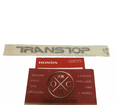 $29.95 • Buy OEM Honda CR-X Del Sol Transtop Rear Window Decal 93-97 92 EG2 SiR JDM Genuine