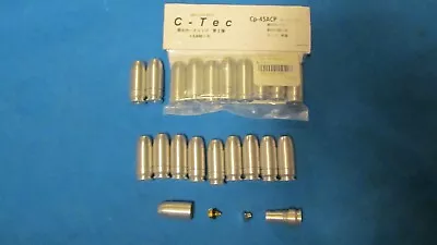 20 NOS C-TEC Cp-45acp .45acp Cartridges Model Gun MGC HUDSON MARUSHIN TANAKA CAW • $180