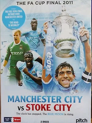 £9.99 • Buy The FA Cup Final 2011 Manchester City V Stoke City DVD 2 Disc * FREE UK  P & P *