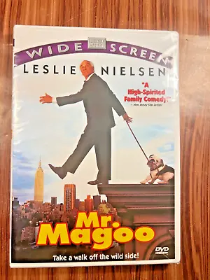 Mr. Magoo DVD Leslie Nielsen Comedy 1997 Movie Walt Disney Home Video 90's NEW • $7.99