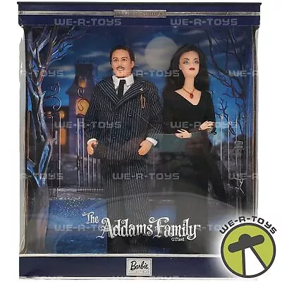 The Addams Family Collector Edition Morticia And Gomez Giftset 2000 Barbie NRFP • $112.46