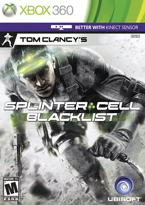 Tom Clancy's Splinter Cell: Blacklist (Xbox 360) [PAL] - WITH WARRANTY - Clancys • $15.85