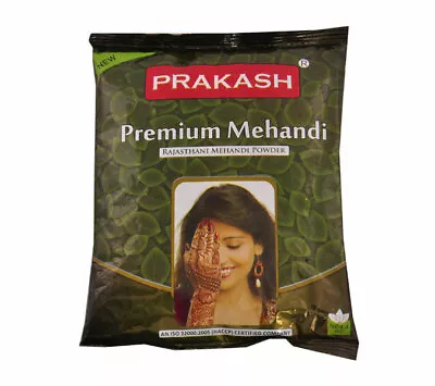 Natural Rajasthani Mehendi Powder For Beautiful Tattoo From Prakash Of 100 Gm • $22.28