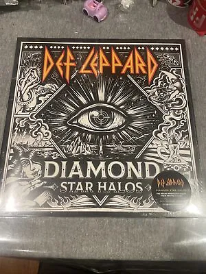 Diamond Star Halos Def Leppard Limited Edition 2x Clear Vinyl LP New Sealed • $85