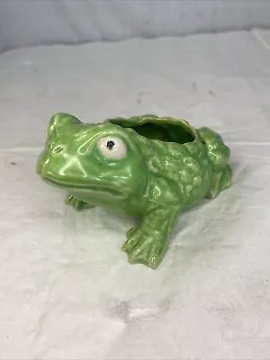 Vintage Frog Toad Planter Sponge Holder Small Japan READ • $15