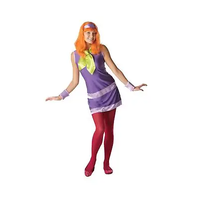 £44.39 • Buy Women's Purple Official Scooby Doo Daphne Sexy Halloween Fun Dress Costume