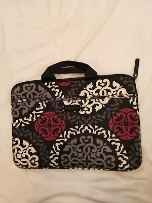 Vera Bradley Canterberry Magenta Laptop Carry Case • $25.99