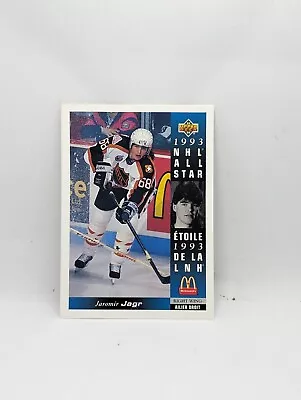 Jaromir Jagr Upper Deck McDonalds 1993 McD-17 Pittsburgh Penguins • $1.33