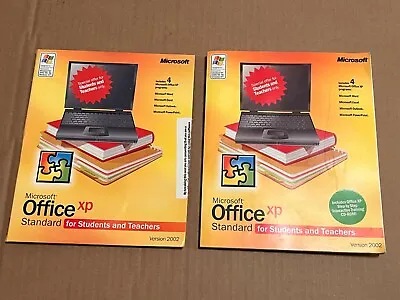 Microsoft Office XP Word Excel Standard For Students And Teachers V2002 • $19.99