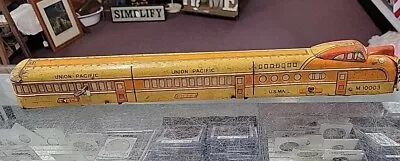 Vintage Marx Tin Litho Windup Union Pacific US Mail M10003 Floor Train 22in USA • $60