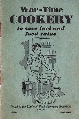 War Time Cookery Booklet World War 2 Food Vintage Rationing Home Front 1940 • $8.69