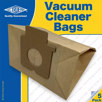 5x PANASONIC Vacuum Cleaner Bags C-2E TYPE - MCE750 MCE751 MCE752 MCE754 • £5.59