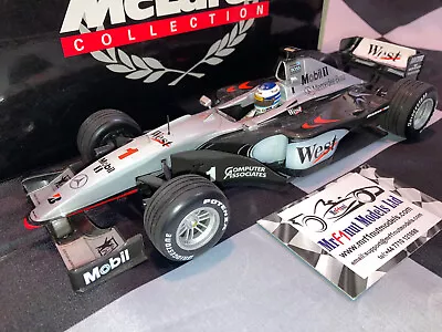 1:18 Minichamps 530 991801 Mika Hakkinen McLaren MP4/14 #1 World Champion 1999 • $126.28