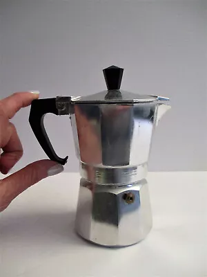 NEW 3 Cup Expresso Maker Moka Pot Benjamin & Medwin Portugal NOS Circa 1970 • $29.99