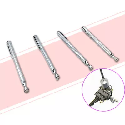 Telescopic Magnet Pickup Rod Tool Portable Retractable Stainless Steel Stick Acc • $2.52