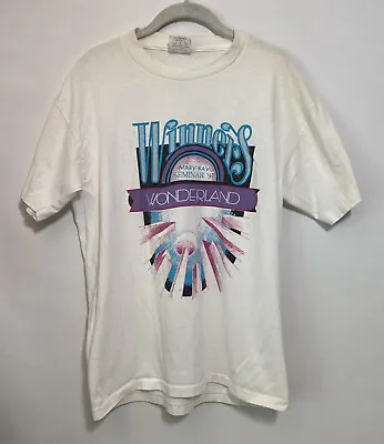 Vintage Mary Kay 1991 Winners Wonderland Seminar Single Stitch T-Shirt Size LG • $15