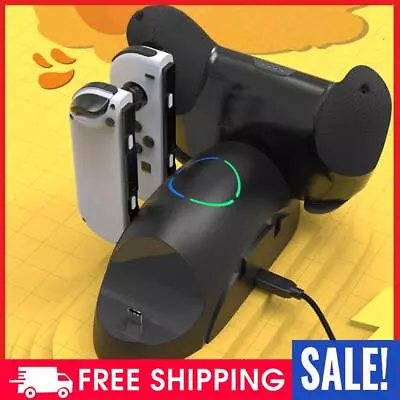 6 In 1 Charge Stand DC5V/2A Controller Charger For Nintendo Switch Pro • $21.99