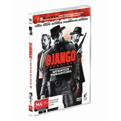 Django Unchained (DVD 2012) PAL Multi-Region 2 4 5 (Jamie Foxx Quentin Taran • $6.69