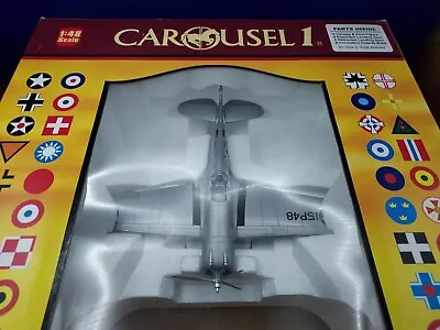 CAROUSEL P-36A HAWK #6121 US ARMY AIR FORCE RASMUSSEN 1:48 Diecast Hawaii 1941 • $129.99