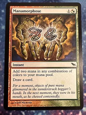 MTG Manamorphose Shadowmoor 211/301 Regular Common NM • $3.99