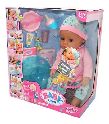 BABY Born Bath Soft Touch Doll 827086 - Bath Doll 43 Cm With Accessories New & Original Packaging • £93.33
