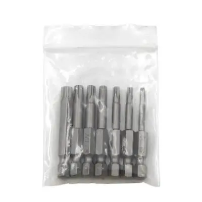 $10.11 • Buy 5 Point Security Star Torx Screwdriver Bits Set T10-T40 2-Inch Length 7 Pieces