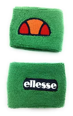 Ellesse Tennis 2  Green Wristbands Sweatbands • $9.99