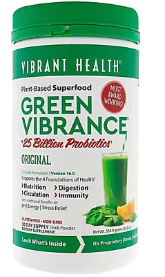 $49.60 • Buy Vibrant Health Green Vibrance® Powder -- 12.5 Oz