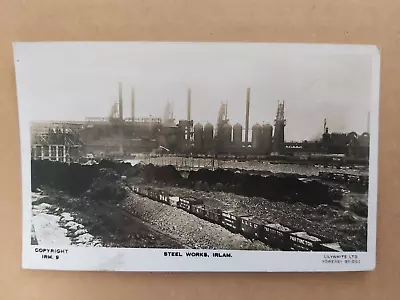 Irlam - Steel Works - Old Real Photo Postcard 2259 • £3