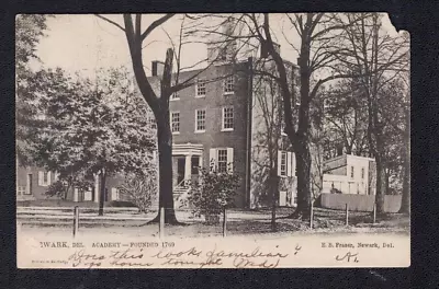 Newark DE Delaware Academy College University New Castle County Postcard • $9.99