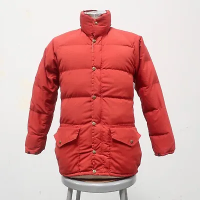 Vintage Class-5 Quilted Puffer Down Jacket Size S Made In USA • $103.99