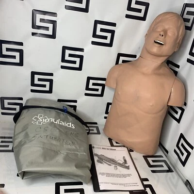 $899.99 • Buy SIMULAIDS ECONOMY ADULT AIRWAY MANAGEMENT ALS Trainer Mannequin MANIKIN 101-086