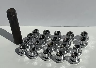 Motegi Racing (20) M12 X 1.50 Lug Nuts 12 Point Performance Wheels Kit Pack • $30