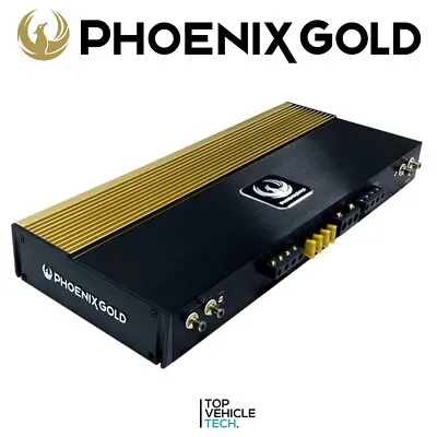 4 Channel Pure Sound Quality Amplifier Phoenix Gold Zq9004 600 Watts High End • £999