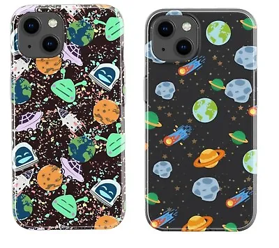Planets Pattern Phone Case Printed And Designed For Mobile Cover Compatible • £8.99