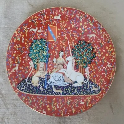 Vintage Limoges France 1978 La Dame A La Licorne Haviland & Parlon Plate #2 • $12.60