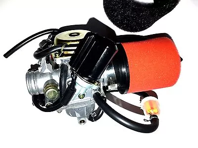 Performance Carburetor W/ Air Filter Manco Asw Carbide Zircon Helix 150 Go Kart • $39.95