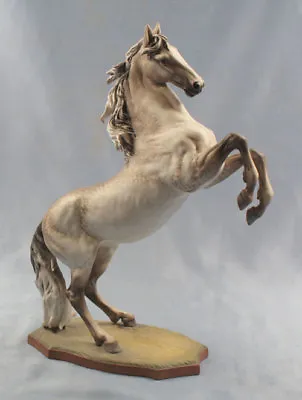 Horse Figure Porcelain Figurine Capitano Emperor 1980 Limited S • $996.54