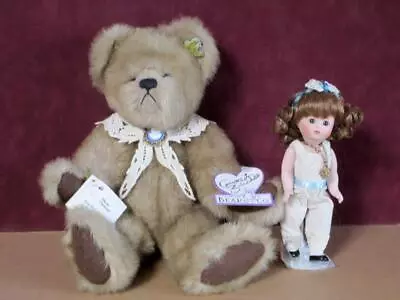 Annette Funicello Plush Bear & Marie Osmond Doll - Cameo & Luree • $26.03