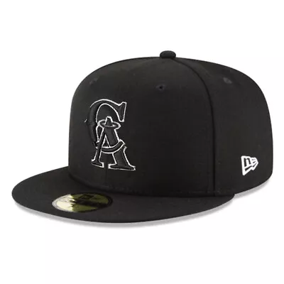 LA California Angels MLB Authentic New Era Cooperstown 59FIFTY Fitted Cap 5950 • $44.99