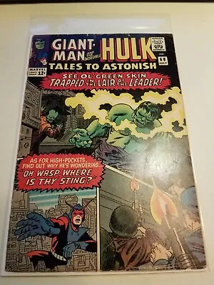$19.99 • Buy Tales To Astonish #69 Marvel 1965 Hulk & Giant Man Lee & Kirby Leader Appearance