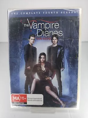 The Vampire Diaries DVD Season 4 Nina Dobrev Paul Wesley Ian Somerhalder • $11.01