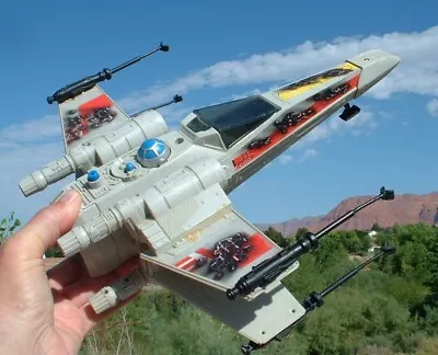 $119.50 • Buy NICE 1978 Battle Damage Style 14  X-WING ESB Fighter Vehicle Vintage Star Wars