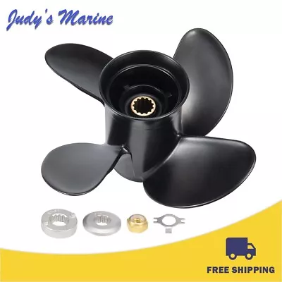 OEM 10.3 X 13 Outboard Propeller Fit Mercury Engines 25-70HP  13 Tooth 4BRH • $64.89